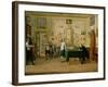 Fencing Scene at the Neopolitan Residence of Kenneth Mackenzie (1744-81) 1st Earl of Seaforth, 1771-Pietro Fabris-Framed Giclee Print