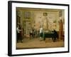 Fencing Scene at the Neopolitan Residence of Kenneth Mackenzie (1744-81) 1st Earl of Seaforth, 1771-Pietro Fabris-Framed Giclee Print