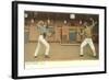 Fencing, West Point, New York-null-Framed Art Print