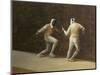 Fencing-Lincoln Seligman-Mounted Giclee Print