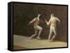Fencing-Lincoln Seligman-Framed Stretched Canvas