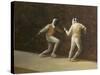 Fencing-Lincoln Seligman-Stretched Canvas
