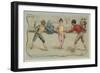 Fencing-null-Framed Giclee Print