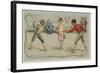 Fencing-null-Framed Giclee Print