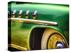 Fender With Chrome Portholes on a Buick Roadmaster-George Oze-Stretched Canvas