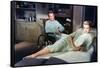 Fenetre sur cour REAR WINDOW by AlfredHitchcock with James Stewart and Grace Kelly, 1954 (photo)-null-Framed Stretched Canvas