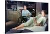 Fenetre sur cour REAR WINDOW by AlfredHitchcock with James Stewart and Grace Kelly, 1954 (photo)-null-Stretched Canvas