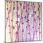 Feng Shui Cane Magenta-Herb Dickinson-Mounted Photographic Print