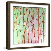 Feng Shui Cane Red-Herb Dickinson-Framed Photographic Print