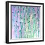 Feng Shui Cane Teal-Herb Dickinson-Framed Photographic Print