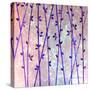 Feng Shui Cane Violet-Herb Dickinson-Stretched Canvas