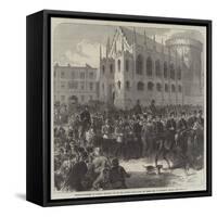 Fenian Prisoners at Dublin Brought Out of the Lower Castle-Yard on their Way to Mountjoy Prison-null-Framed Stretched Canvas