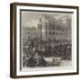 Fenian Prisoners at Dublin Brought Out of the Lower Castle-Yard on their Way to Mountjoy Prison-null-Framed Giclee Print