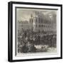 Fenian Prisoners at Dublin Brought Out of the Lower Castle-Yard on their Way to Mountjoy Prison-null-Framed Giclee Print