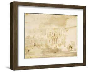 Fenice Theatre-Francesco Guardi-Framed Giclee Print