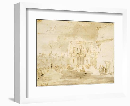 Fenice Theatre-Francesco Guardi-Framed Giclee Print