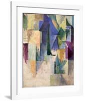 Fensterbild 1912-13-Robert Delaunay-Framed Art Print