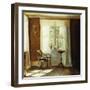 Fensterplatz Im Hause Des Kuenstlers in Lyngby-Carl Holsoe-Framed Giclee Print