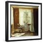 Fensterplatz Im Hause Des Kuenstlers in Lyngby-Carl Holsoe-Framed Giclee Print