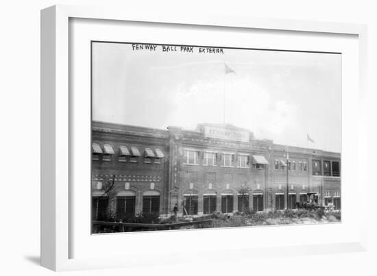 Fenway Park, Boston Red Sox, Baseball Photo No.2 - Boston, MA-Lantern Press-Framed Art Print