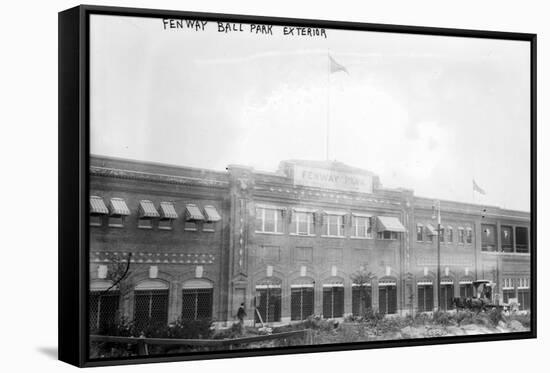 Fenway Park, Boston Red Sox, Baseball Photo No.2 - Boston, MA-Lantern Press-Framed Stretched Canvas