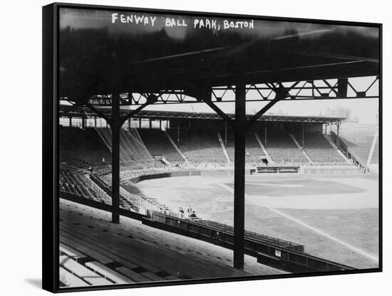 Fenway Park, Boston Red Sox, Baseball Photo No.3 - Boston, MA-Lantern Press-Framed Stretched Canvas