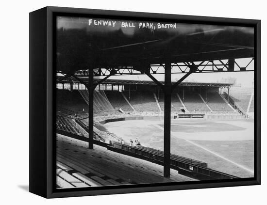 Fenway Park, Boston Red Sox, Baseball Photo No.3 - Boston, MA-Lantern Press-Framed Stretched Canvas
