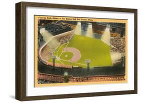 Fenway Park, Home of the Boston Red Sox-null-Framed Art Print