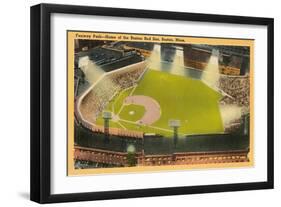 Fenway Park, Home of the Boston Red Sox-null-Framed Art Print