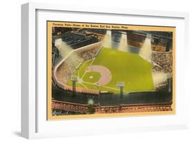 Fenway Park, Home of the Boston Red Sox-null-Framed Art Print