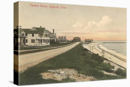 Fenwick Beach, Saybrook, Connecticut-null-Stretched Canvas