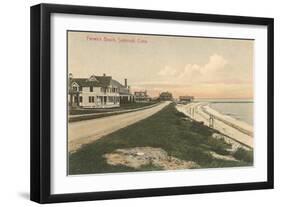 Fenwick Beach, Saybrook, Connecticut-null-Framed Art Print