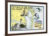 Fenwick Island, Delaware - Nautical Chart-Lantern Press-Framed Premium Giclee Print