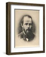 Feodor Dostoievski Russian Writer-null-Framed Photographic Print