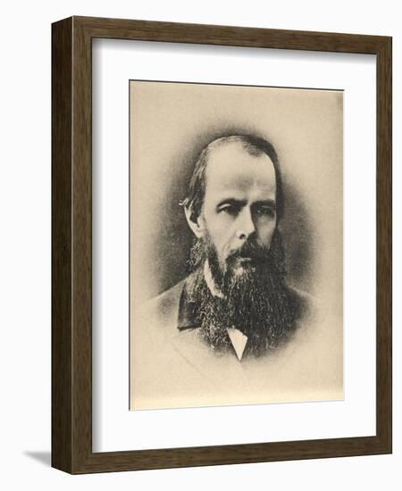 Feodor Dostoievski Russian Writer-null-Framed Photographic Print