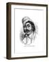 Feodor Ivanovitsch - a Kalmuk, 1848-null-Framed Giclee Print