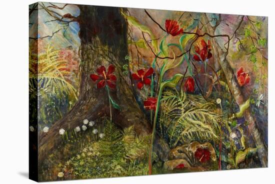 Feral Garden-jocasta shakespeare-Stretched Canvas