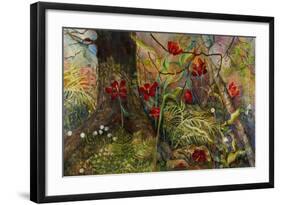 Feral Garden-jocasta shakespeare-Framed Giclee Print