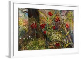 Feral Garden-jocasta shakespeare-Framed Giclee Print