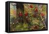 Feral Garden-jocasta shakespeare-Framed Stretched Canvas