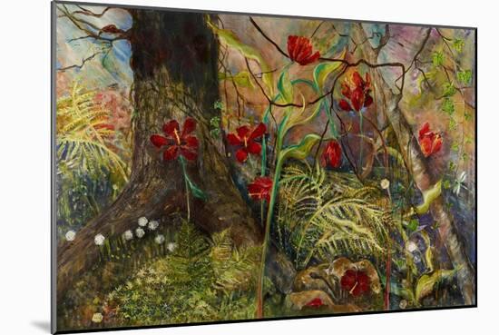 Feral Garden-jocasta shakespeare-Mounted Giclee Print