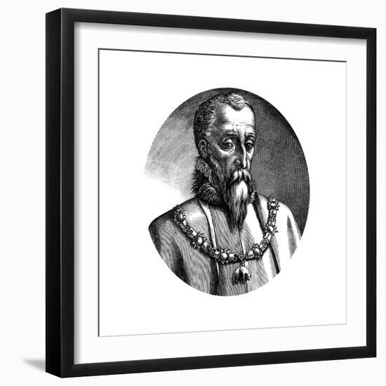 Ferdinand Alvarez De Toledo, Duke of Alva (1508-158), Spanish General and Statesman-null-Framed Giclee Print