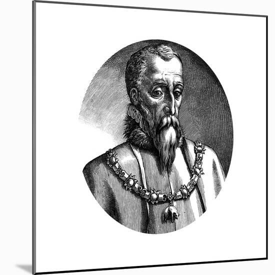 Ferdinand Alvarez De Toledo, Duke of Alva (1508-158), Spanish General and Statesman-null-Mounted Giclee Print