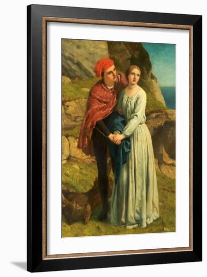 Ferdinand and Miranda, 1863-Frederick Richard Pickersgill-Framed Giclee Print