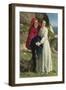 Ferdinand and Miranda from Shakespeare's The Tempest-Frederick Richard Pickersgill-Framed Giclee Print