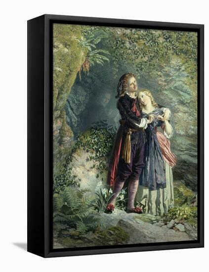 Ferdinand and Miranda-Henry Anelay-Framed Stretched Canvas