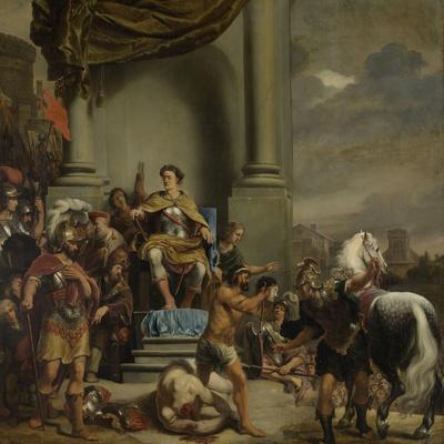 Consul Titus Manlius Torquatus Orders the Beheading of His Son