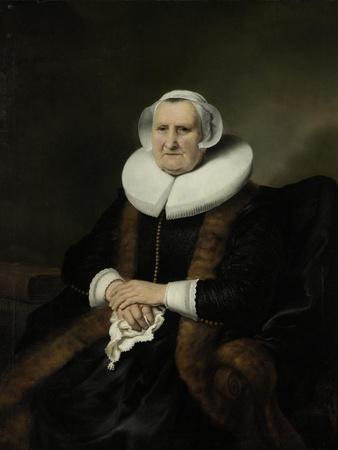 Portrait of an Old Lady, Possibly Elisabeth Bas