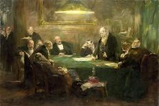 The Meeting of the Board of Directors, 1900-Ferdinand Brutt-Giclee Print