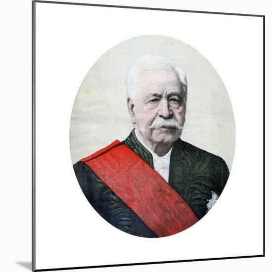 Ferdinand De Lesseps, French Diplomat and Entrepreneur, 1894-Henri Meyer-Mounted Giclee Print